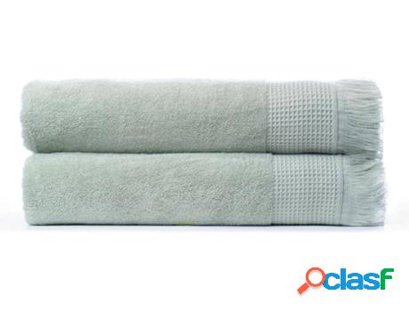 Toalla de Baño OZAIA Badalona (Verde - Tejido - x150x100 cm