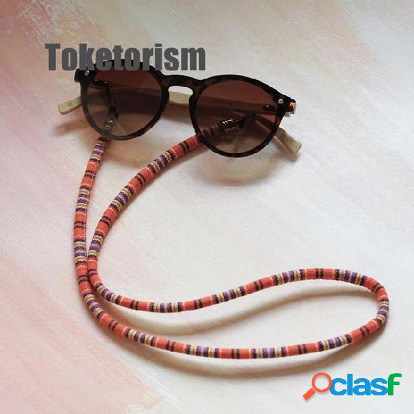 Toketorism vintage sunglasses cord retro eyeglass neck cord