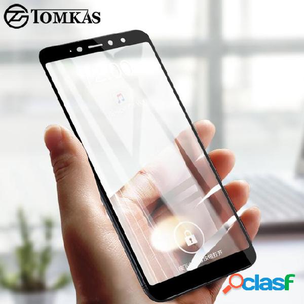 Tomkas glass for xiaomi redmi s2 tempered screen protector
