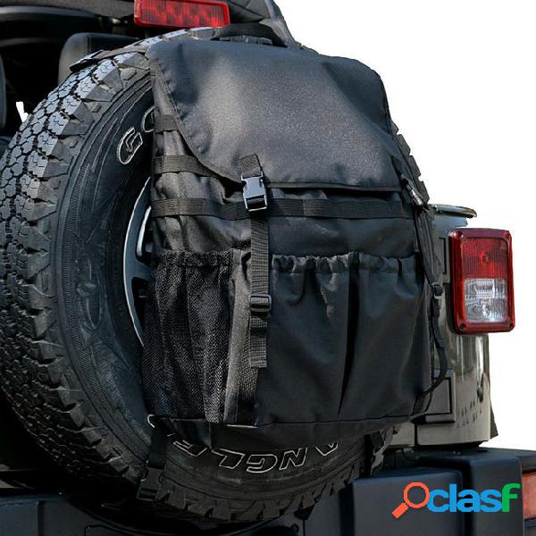 Tool organizers trunk cargo bags spare tire storage bag for