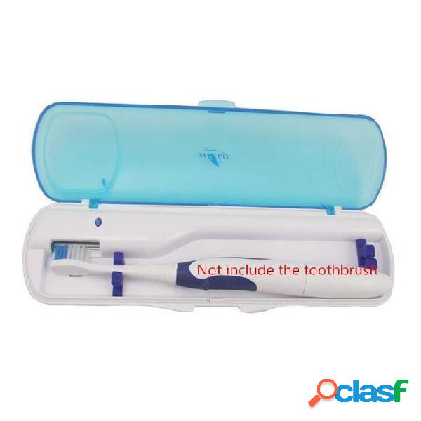 Toothbrush holder toothbrush sterilizer sanitizer uv light