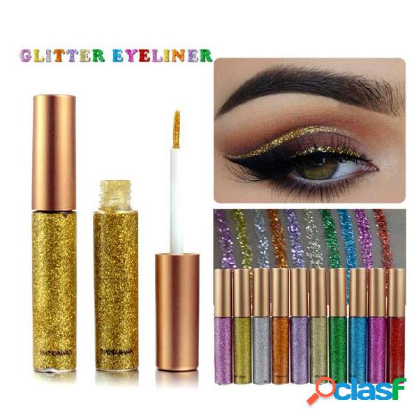 Top quality handaiyan liquid glitter eyeliner pencil 10