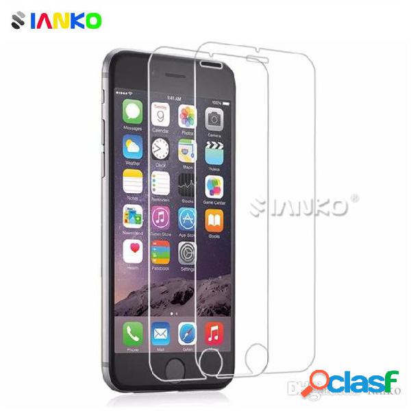 Top quality tempered glass film for iphone x 8 8plus screen