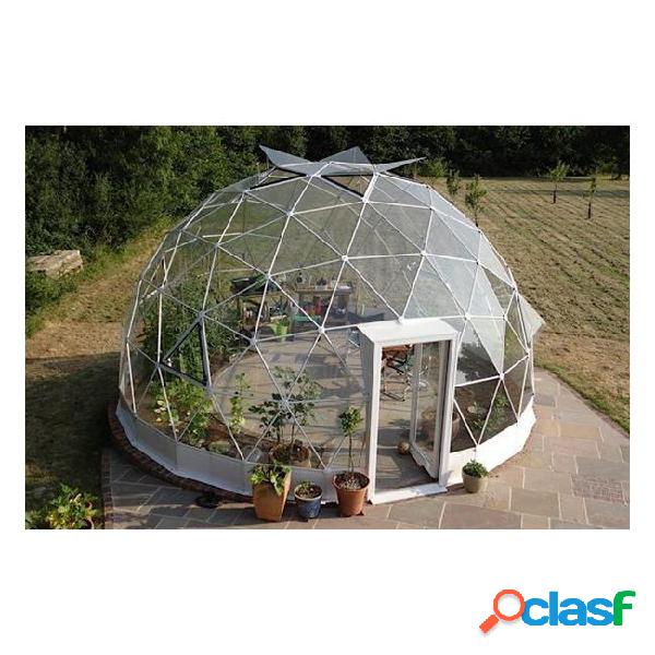 Transparent big outdoor glamping hotel geodesic dome tent