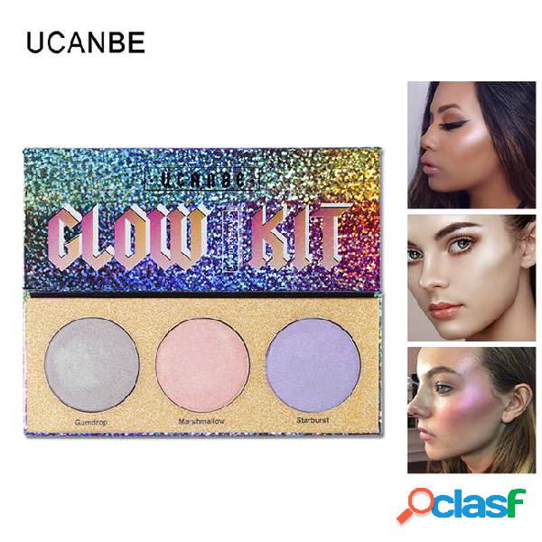 Ucanbe brand shimmer laser chameleon eyeshadow makeup