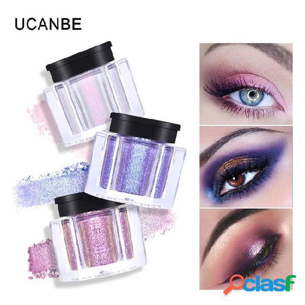 Ucanbe pearl metallic maquiagem eyes powder glitter shimmer