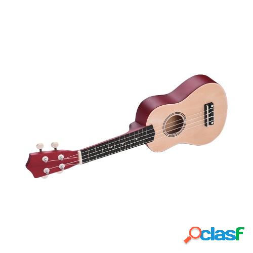 Ukelele Soprano acústico de 21 pulgadas de color Ukelele