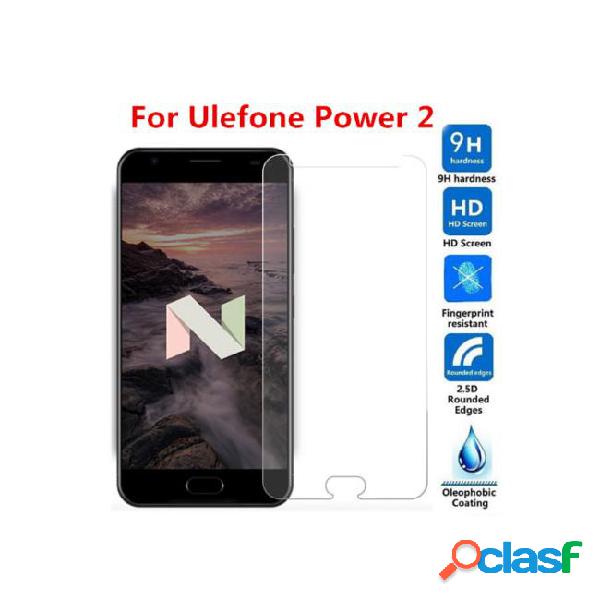 Ulefone power 2 tempered glass screen protector 9h hardness