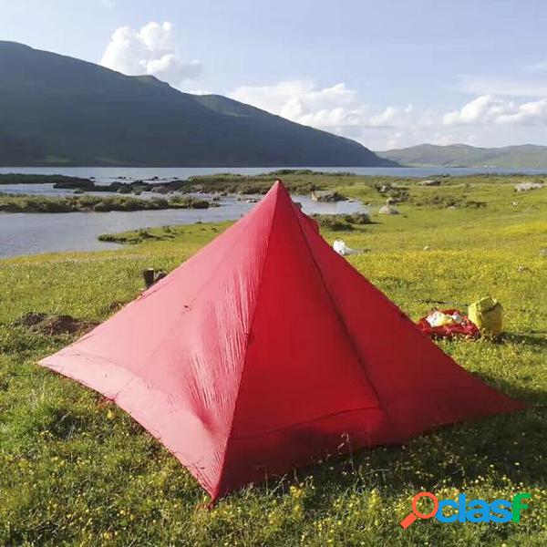 Ultralight 2 person tent portable double-side silicone