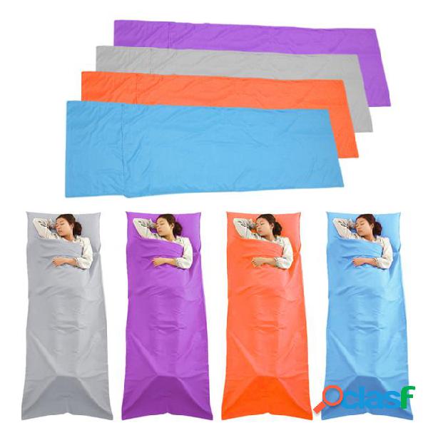 Ultralight outdoor sleeping bag liner polyester pongee