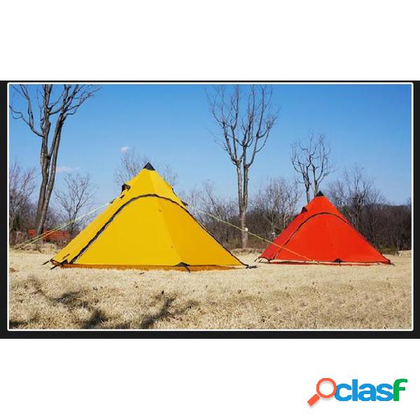 Ultralight pyramid one account 20d nylon silicone tent
