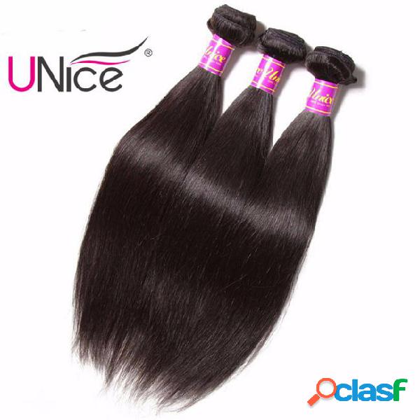 Unice hair straight malaysian hair extensions 8-30inch