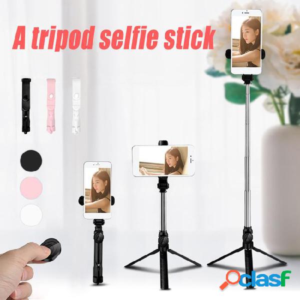 Universal bluetooth selfie stick extendable handheld mini