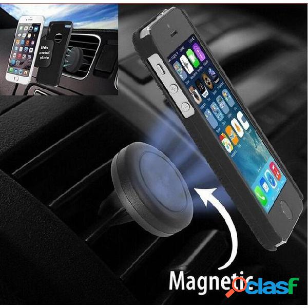 Universal car air vent mount clip magnetic holder dock for