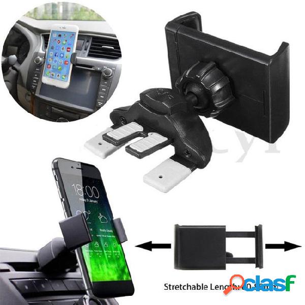 Universal car cd slot air vent holder stand cradle mount for