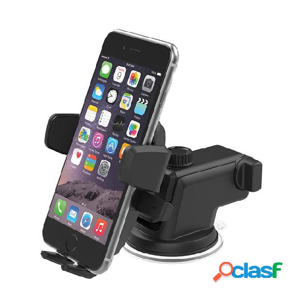 Universal car mobile phone holder stand windshield mount