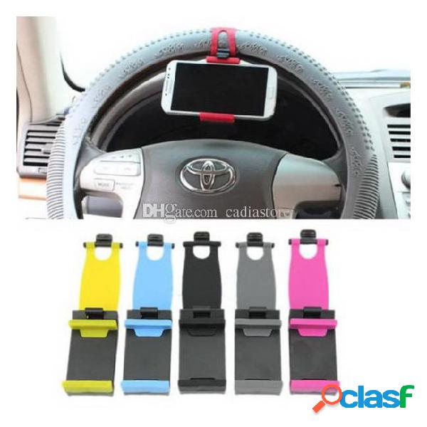 Universal car steering wheel clip mount holder for iphone