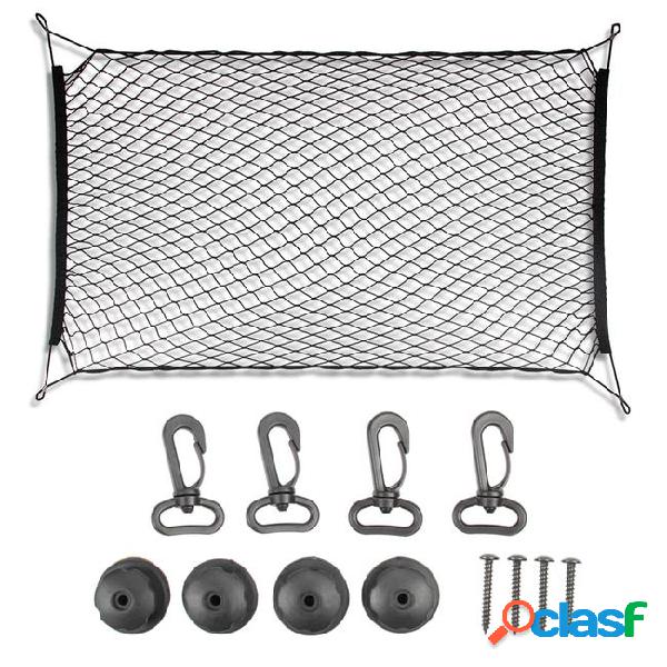 Universal car trunk storage net elastic mesh bag luggage