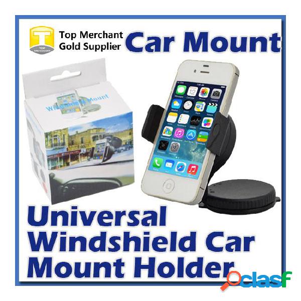 Universal car windshield mount mobile phone gps holder frame