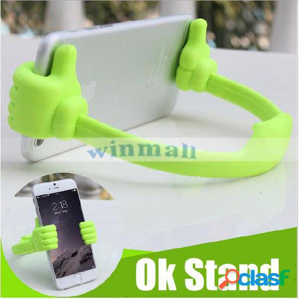 Universal lazy man the thumb ok stand holder clip mount for
