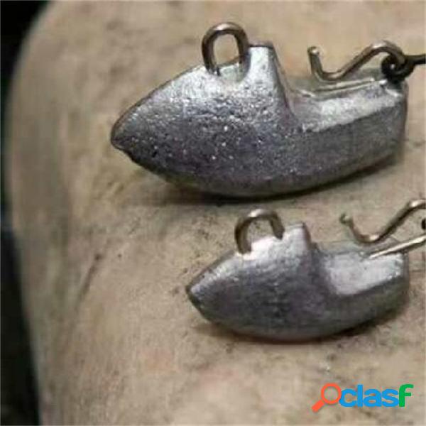 Universal lead head hook small portable counter weight crank