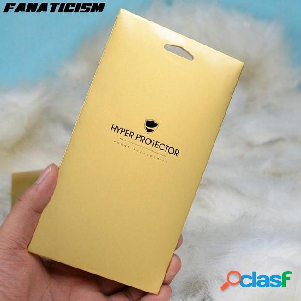 Universal luxury golden retail packaging box for iphone xr