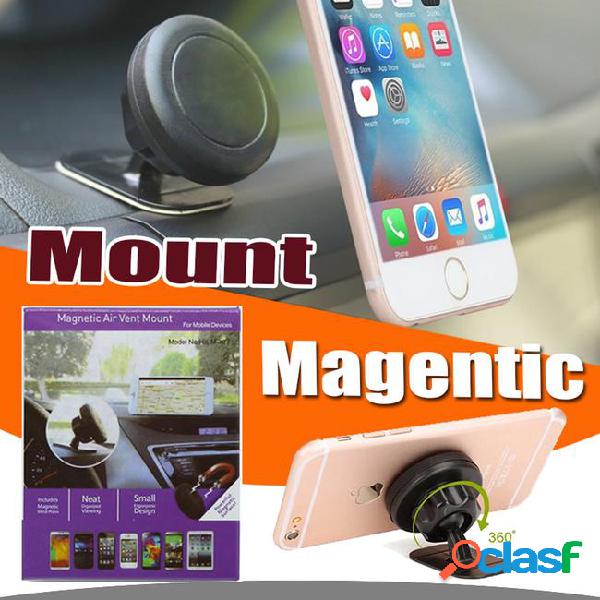 Universal magnetic car phone holder dashboard mount stand
