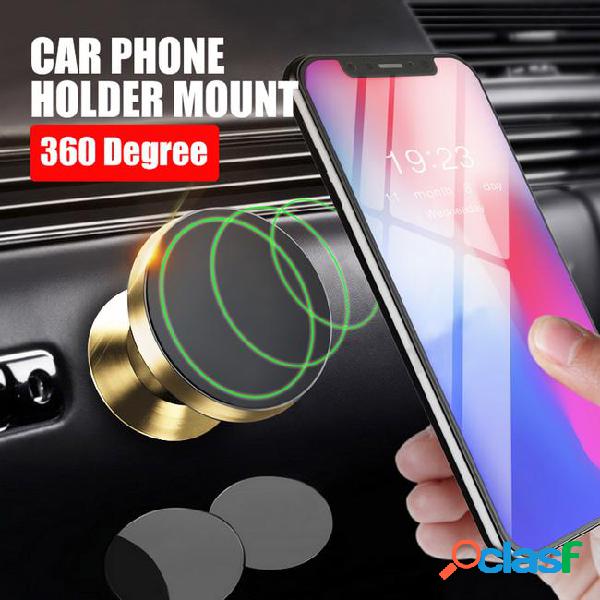 Universal metal phone holder magnet bracket 360 rotation