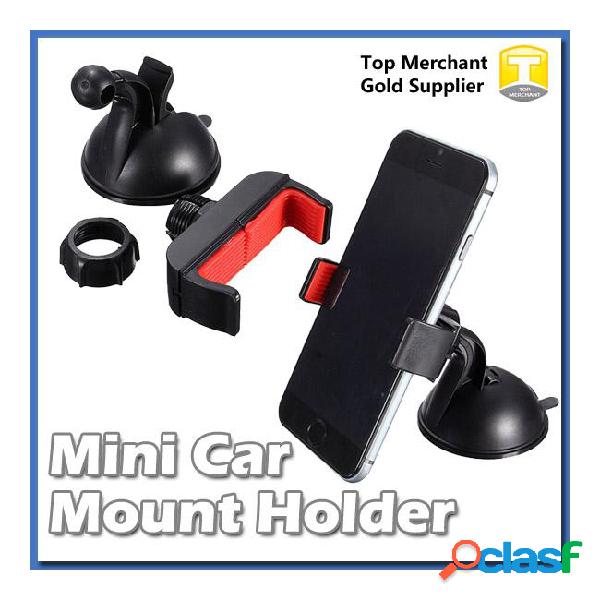 Universal mini suction cup vehicle car phone holder
