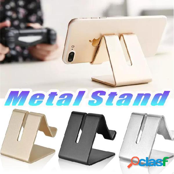 Universal mobile phone stand aluminum metal phone holder