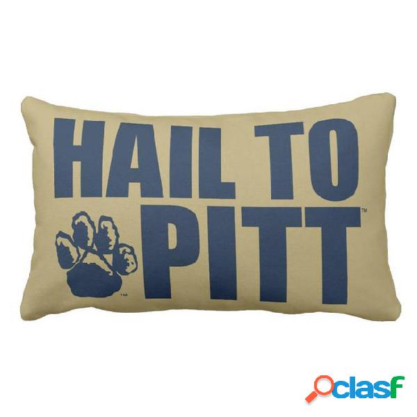 University of pittsburgh | hail to pitt lumbar pillow can be