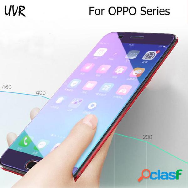 Uvr anti-blue glass for oppo r15 pro anti-blue tempered