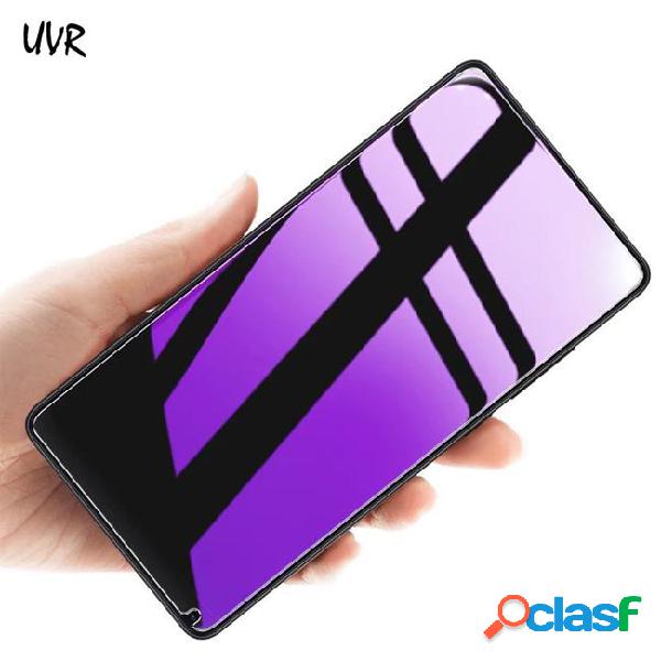 Uvr anti-blue ray tempered glass screen protector film for