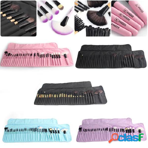 Vander soft makeup brushes set 32 pcs multi-color maquillage