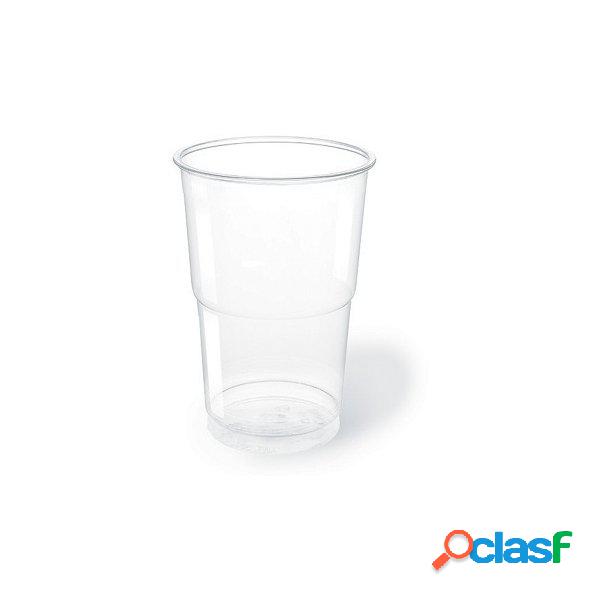 Vasos transparentes reutilizables reciclables pp tt 220 cc.