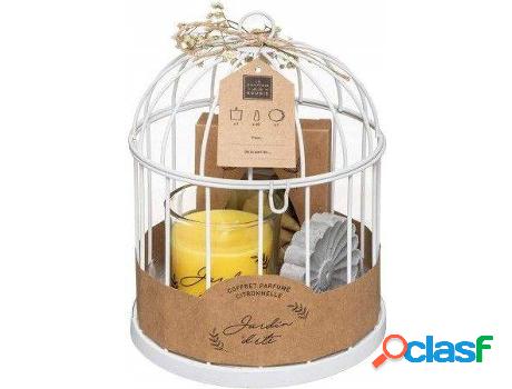Vela HOGAR Y MÁS Difusor De Aroma Citronela Con Jaula Lemon