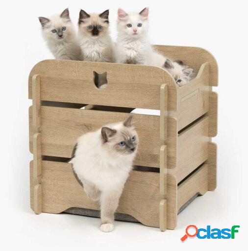 Vesper Cottage Roble para Gatos 50x50x49 cm Catit