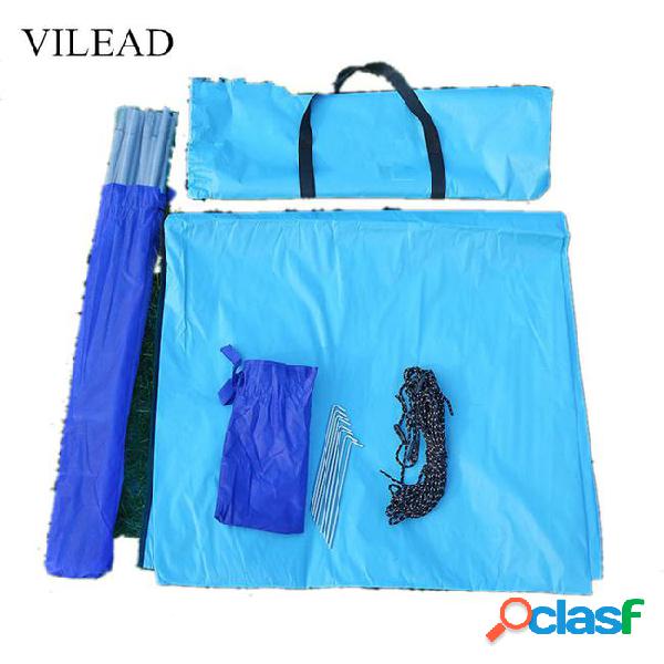 Vilead 3 sizes simple waterproof uv protection camping tent