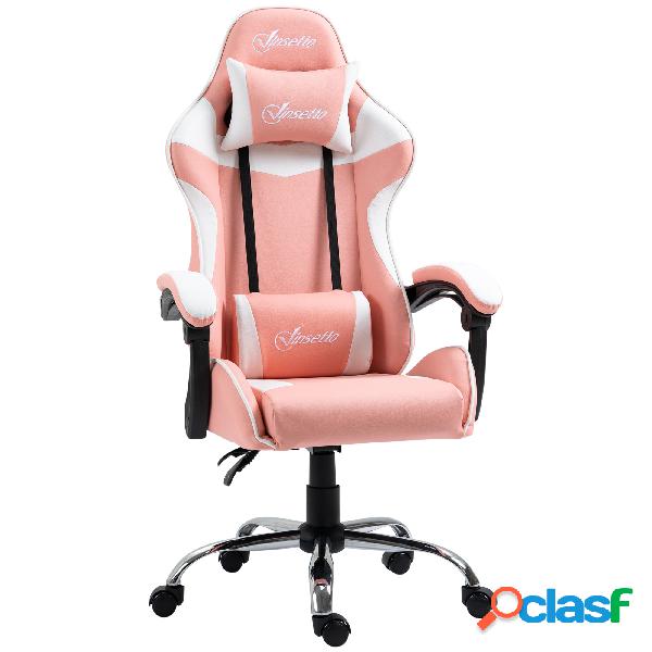 Vinsetto Silla Gaming Ergonómica Silla de Escritorio