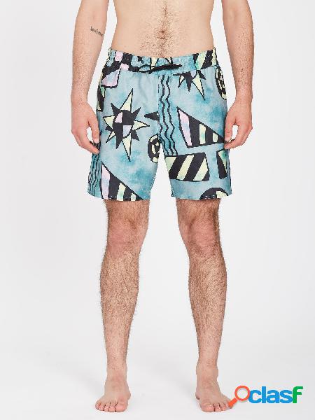 Volcom Boardshort Chlorine Killer Stoney 17" - TEMPLE TEAL