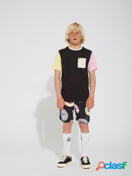 Volcom Boardshort Volcom Ent 12" - BLACK - (NIÑOS)