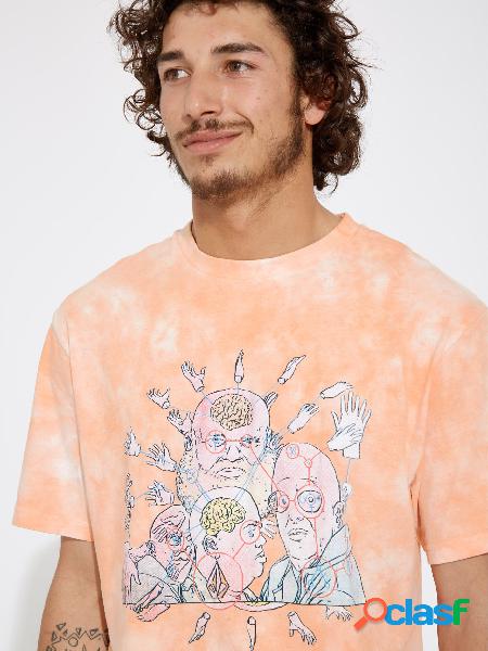 Volcom Camiseta Ed Merlin Murray 1 - PEACH BUD