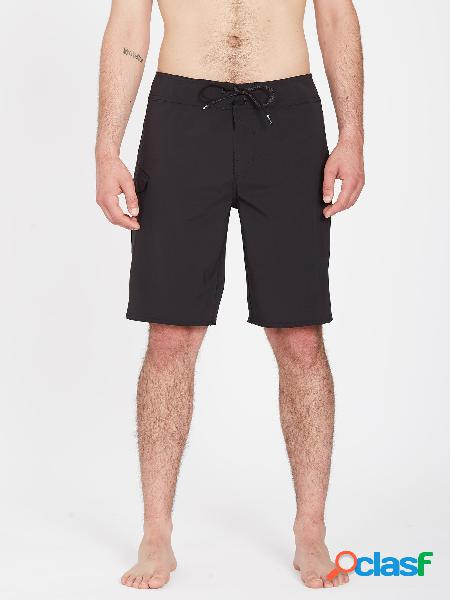 Volcom Lido Solid Mod 20" Boardshort - BLACK