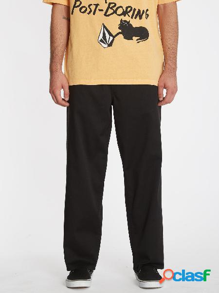 Volcom Pantalón de pana Outer Spaced - BLACK