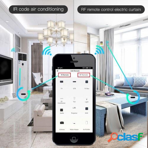 WIFI IR RF Remote Controlador universal Control de voz Vida