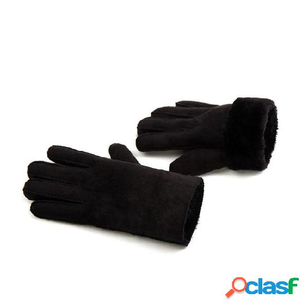 Warm comfortable winter glove men adult size men winter