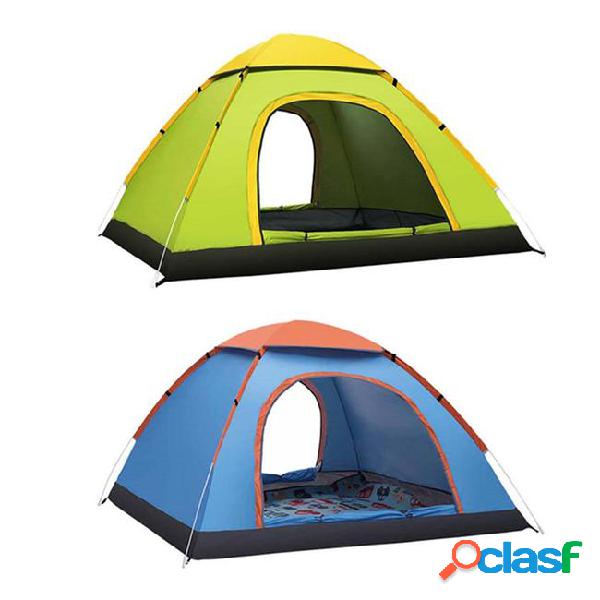 Waterproof camping tent anti-uv foldable automatic tent sun