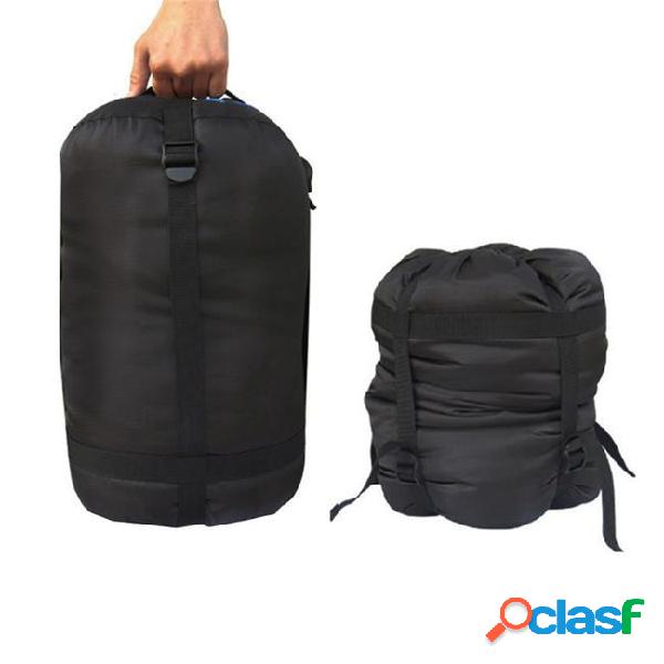 Waterproof sleeping bag compressed storage bag portable