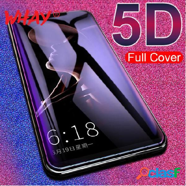 Whay 5d screen pretector for oneplus 6 tempered glass full