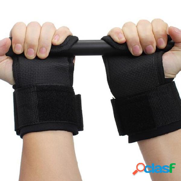 Wholesale-1 pair weight lifting wrist bandage non-slip
